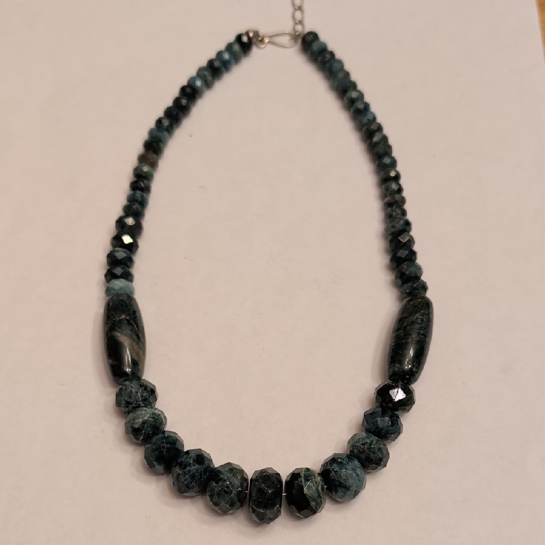 Jay King Dark Teal Beaded Necklace